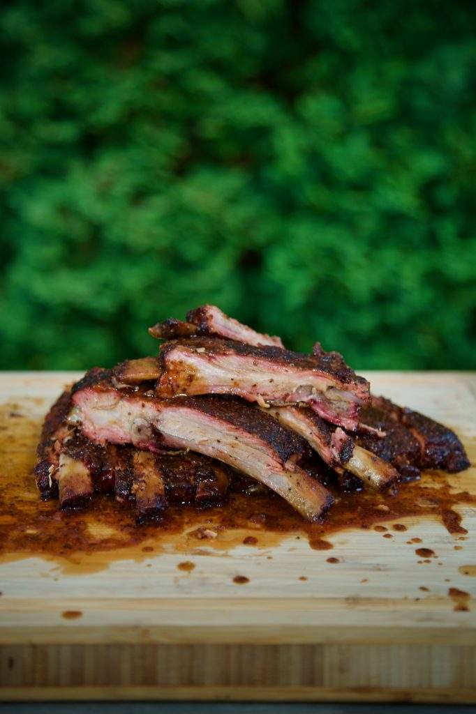 Aaron Franklin Smoked Spare Ribs