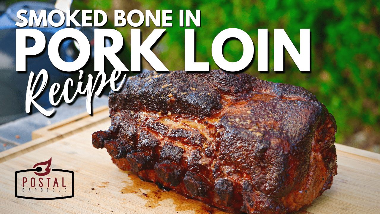 Smoked Bone In Pork Loin Roast